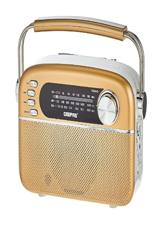 راديو قابل للشحن مع بلوتوث