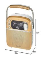 ⁦راديو قابل للشحن مع بلوتوث جيباس GR13015⁩ - الصورة ⁦2⁩