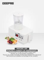 محضرة طعام 4 في 1 متعدد الوظائف جيباس GSB6147 - الصورة 4