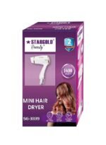 ⁦مجفف شعر صغير قابل للطي SG‑3339 ستارجولد⁩ - الصورة ⁦2⁩