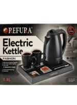 غلاية فندقي كهربائية طقم مع كوبين سيراميك وصينية ريفورا RE-11610 - الصورة 3