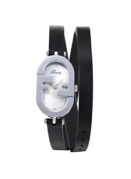 ساعة نسائي جلد