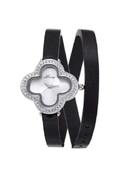 ساعة نسائي جلد