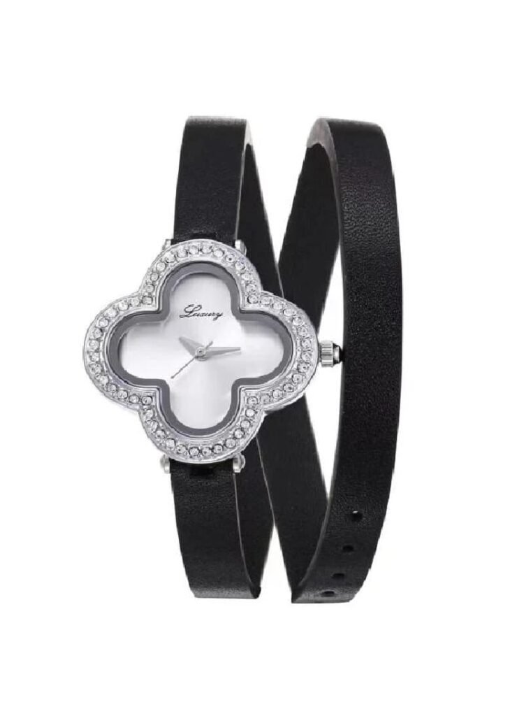 ساعة نسائي جلد