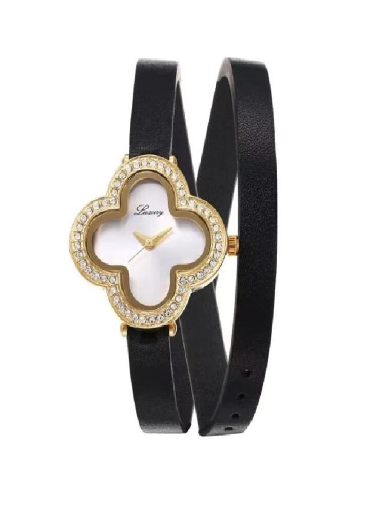 ساعة نسائي جلد