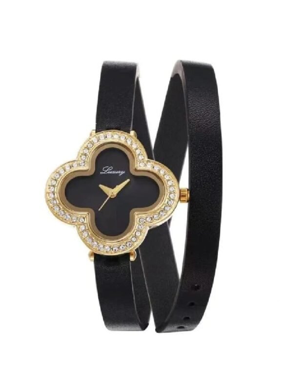 ساعة نسائي جلد