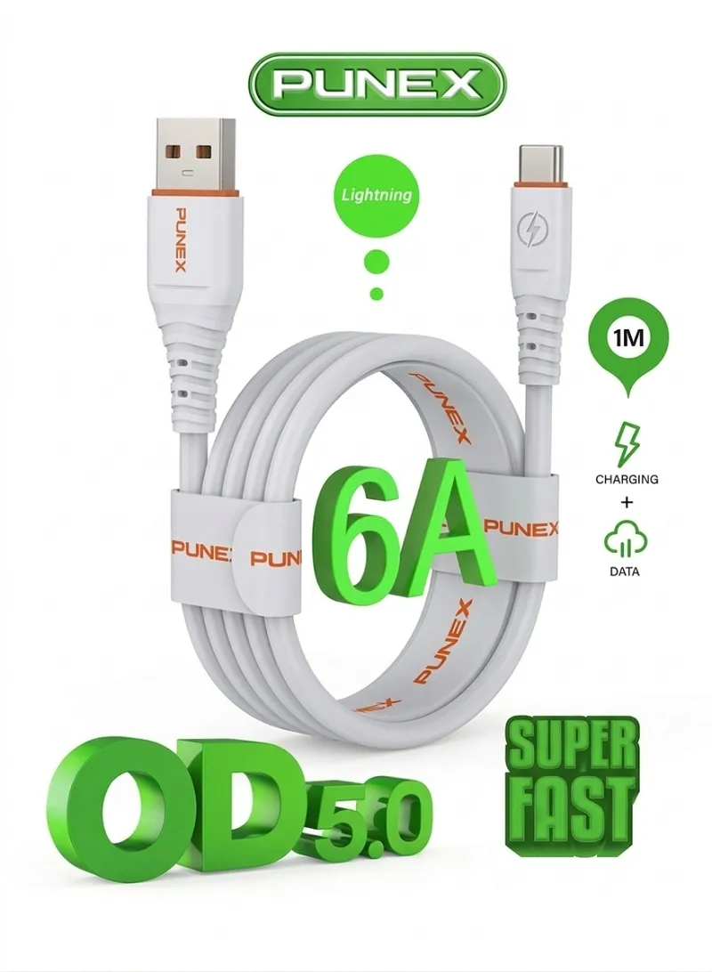 CA-125_3 سلك شاحن تايب سي Type-C