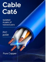 ⁦كابل شبكة إيثرنت CAT6 بطول 10 متر DLC-93018-10M⁩ - الصورة ⁦4⁩