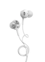 سماعات Punex EU-04 ستيريو بيضاء بتقنية Extra BASS