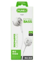⁦سماعات الأذن الستيريو بتقنية PUNEX EU-04 Extra BASS⁩ - الصورة ⁦2⁩