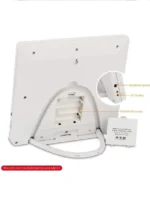 ⁦ساعة منبة مواقيت الصلاة الحرمين HA-4009⁩ - الصورة ⁦4⁩