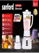 ⁦خلاط ومطحنة 2 في 1 سانفورد SF6806BR باللون الأبيض⁩ - الصورة ⁦3⁩