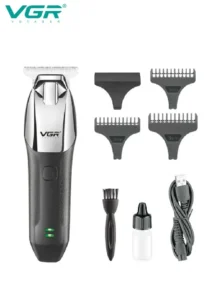 ماكينة حلاقة وتحديد VGR V-171 بتصميم انسيابي أسود