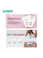 ⁦ماكينة إزالة الشعر 3 في 1 النسائية VGR V-739⁩ - الصورة ⁦2⁩
