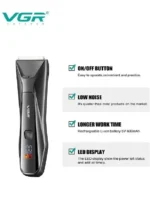 ⁦ماكينة حلاقة وتحديد الشعر الاحترافية VGR V-938⁩ - الصورة ⁦4⁩