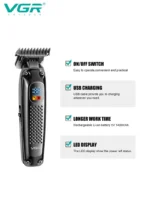 ماكينة حلاقة وتحديد الاحترافية VGR V-972 - الصورة 2