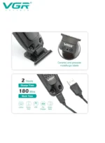 ماكينة حلاقة وتحديد الاحترافية VGR V-972 - الصورة 3