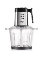 فرامة ومحضرة طعام كهربائية راف RAF R.7023 بالوعاء الزجاجي