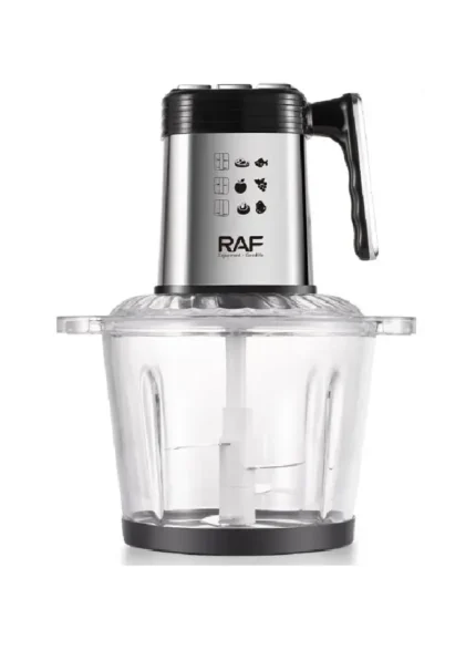 فرامة ومحضرة طعام كهربائية راف RAF R.7023 بالوعاء الزجاجي