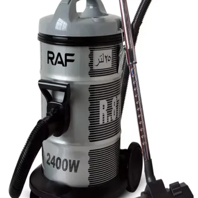 مكنسة كهربائية برميل راف RAF R.8705 باللون الفضي والأسود