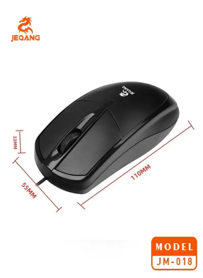 ⁦ماوس مكتبي سلكي JEQANG JM-018⁩ - الصورة ⁦3⁩