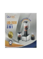 خلاط زجاجي 3 في 1 ليونيكس LXB-2030 - الصورة 2