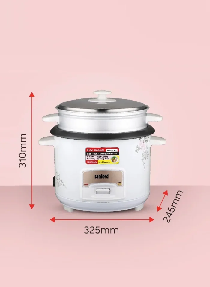 ⁦طهاية أرز كهربائية سانفورد SF2501RC⁩ - الصورة ⁦4⁩