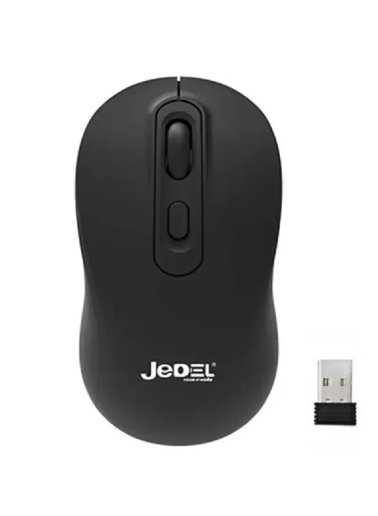 ماوس لاسلكي جي ديل JEDEL W926-BK باللون الأسود