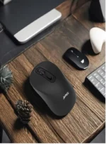 ماوس لاسلكي JEDEL W926-BK باللون الأسود - الصورة 2