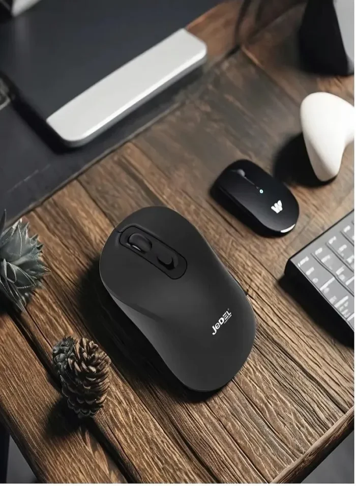 ⁦ماوس لاسلكي JEDEL W926-BK باللون الأسود⁩ - الصورة ⁦2⁩
