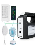 ⁦نظام إضاءة وطاقة الطوارئ ويداسي WD-1102 مع لوح شمسي⁩ - الصورة ⁦4⁩