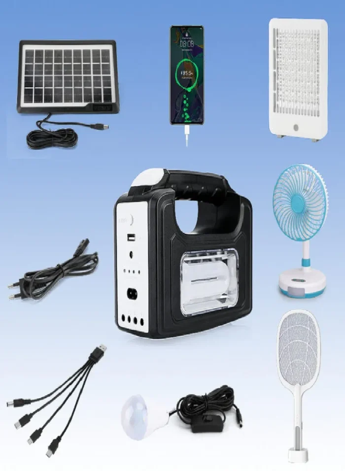 ⁦نظام إضاءة وطاقة الطوارئ ويداسي WD-1102 مع لوح شمسي⁩ - الصورة ⁦7⁩