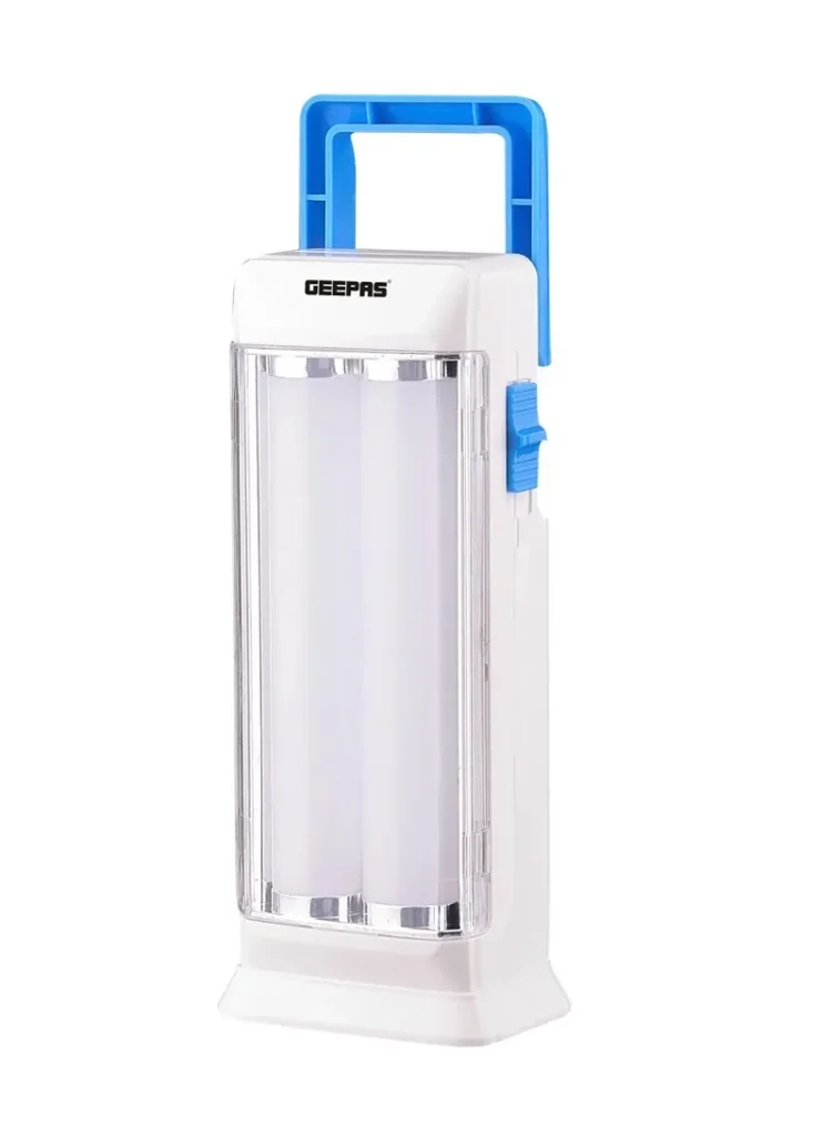كشاف ومصباح طوارئ LED قابل للشحن جيباس GE53013 لمتجر للكل