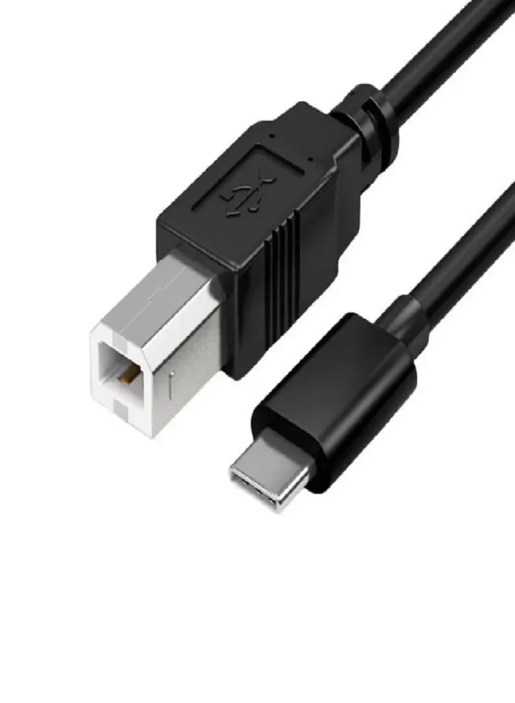 كيبل توصيل الطابعات من Type-C إلى USB B Male من بيونكس 1.5M لمتجر للكل