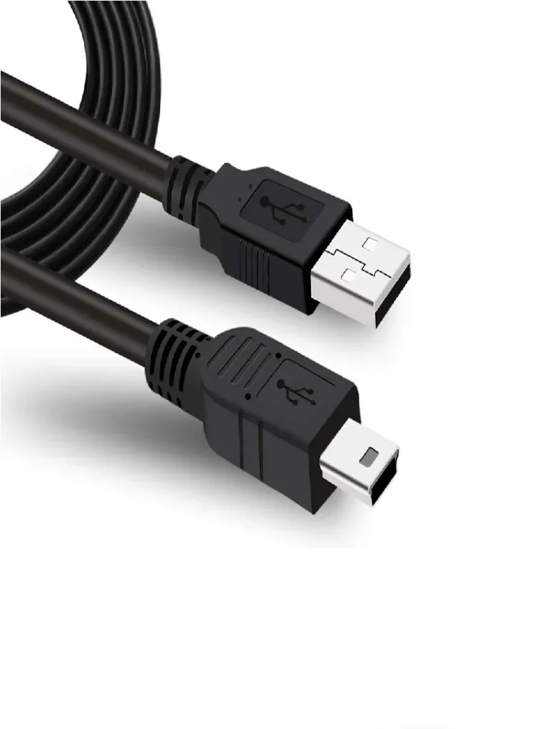 كيبل توصيل وشحن USB 2.0 من A-Male إلى Mini-USB 5-Pin من بيونكس لمتجر للكل